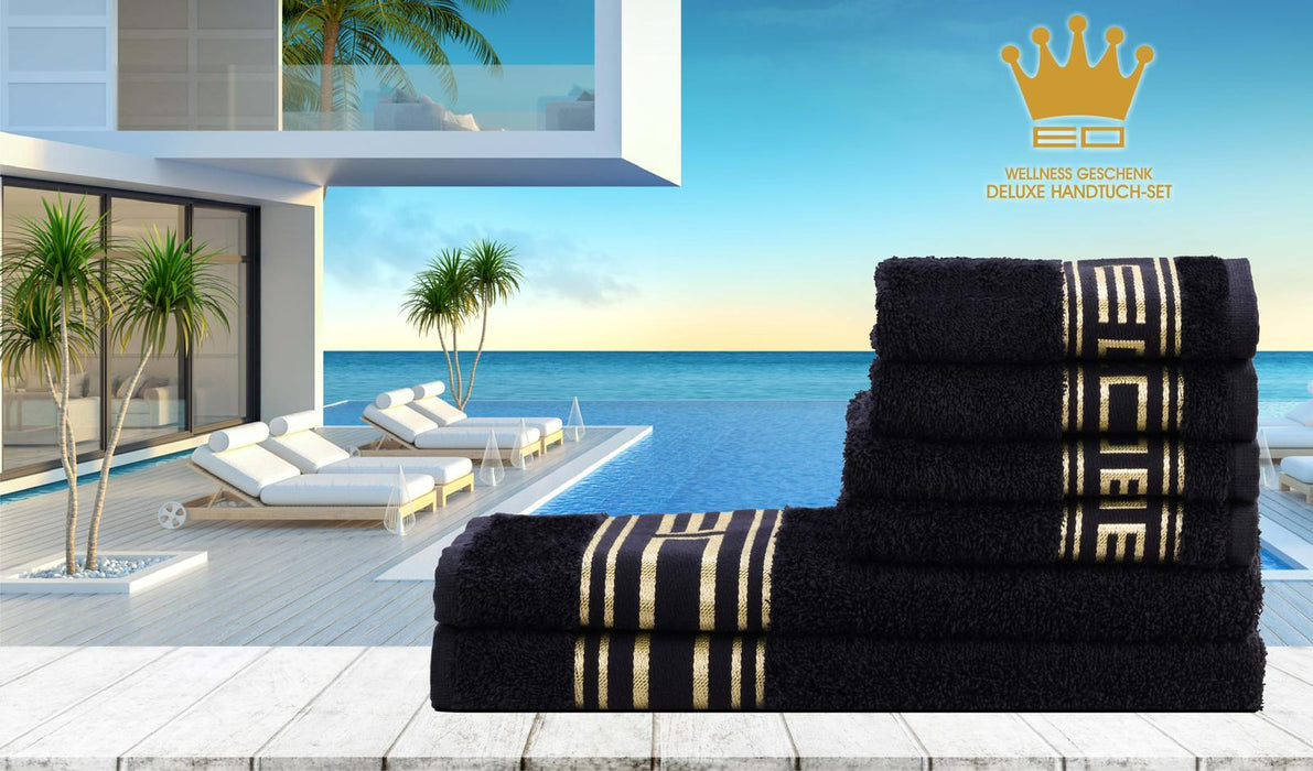 EO DELUXE HANDTUCH-SET 6-teilig